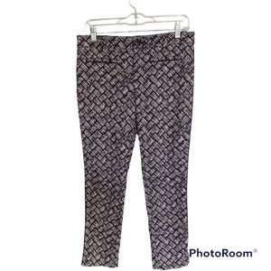 Anthropologie Cartonnier Charlie Blue ankle pants size 6